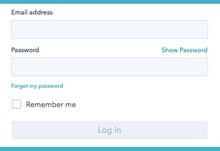 Show Password Field